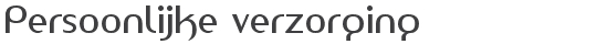 Persoonlijke verzorging
