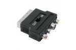 Hama Scart-Adapter IN/OUT (Scart 3 - Cinch/S-Video)