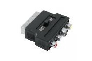 Hama Scart-Adapter IN/OUT (Scart 3 - Cinch/S-Video)