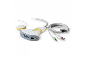 Belkin Omniview KVM Switch  2-port USB en Audio