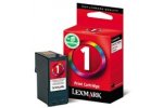 Lexmark Nr. 1 standaard kleuren inktcartridge