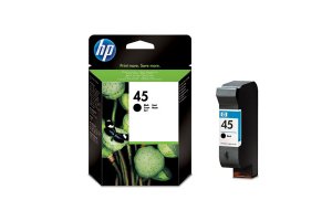 Hewlett Packard 45 zwarte inktcartridge, high-capacity
