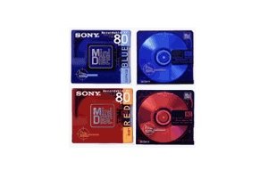 Sony Minidisc 80 minuten 5-pack