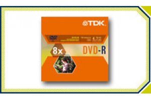 TDK TDK DVD-R 4.7GB 10 pack in Jewelcase