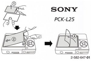 Sony PCK-L25 LCD beschermhoesje