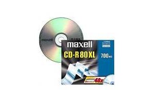 Maxell CDR-80  (52x)  10mm 10-pack