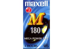 Maxell E-180 GX-Black