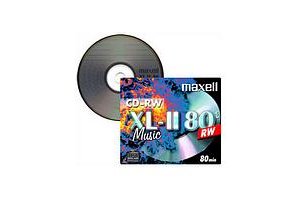 Maxell CD-RW 80 Music rewritable 10-pack