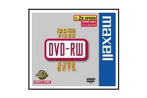 Maxell DVD-RW 4.7Gb 120 Minuten rewritable 5-pack