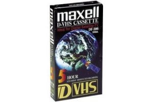 Maxell DF-300 DIGITAL D-VHS cassette   
